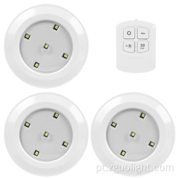 Controle remoto de luz de gabinete sem fio 5led